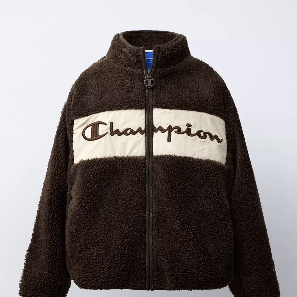 Champion x Zara Fleece Lined Jacket